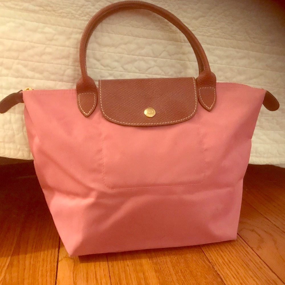 Longchamp small long handle bag